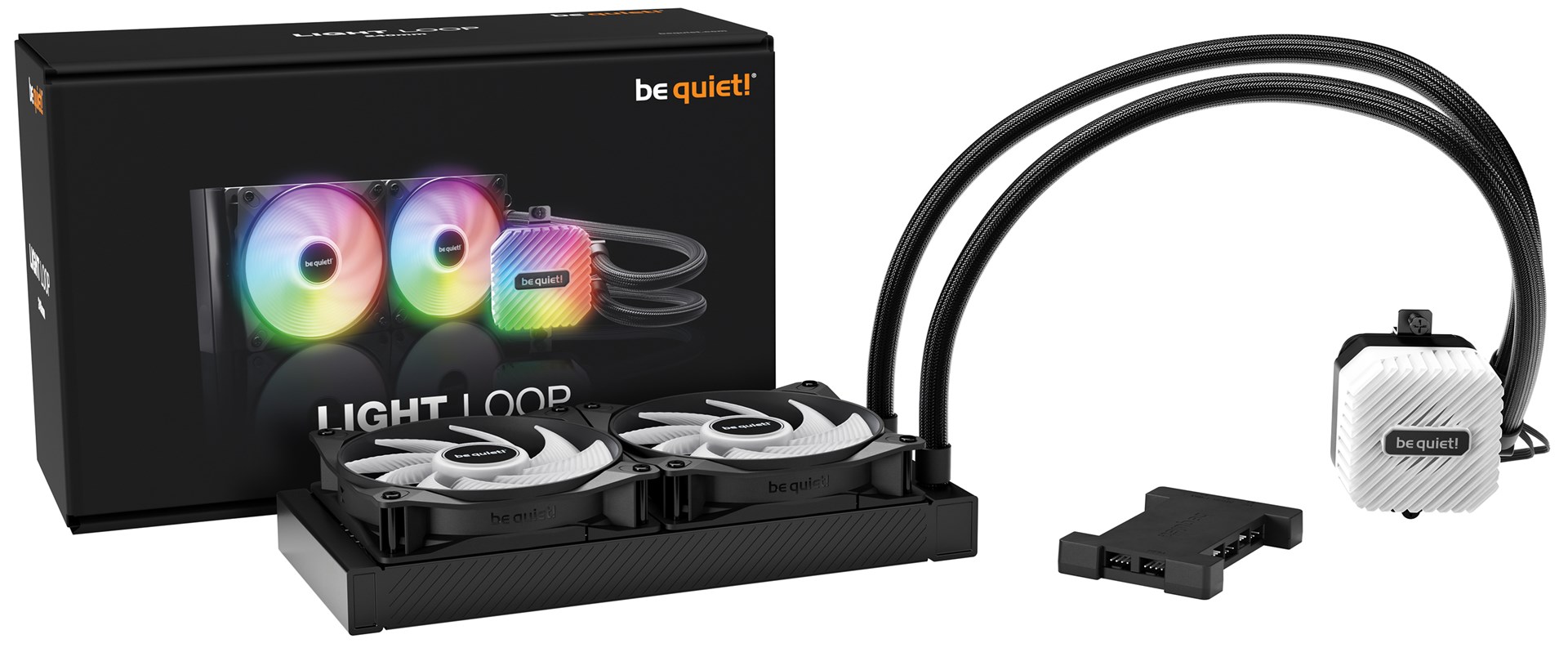 be quiet! LIGHT LOOP 240mm Black Processor All-in-one liquid cooler 12 cm 1 pc(s) be quiet! LIGHT LOOP 240mm Black Processor All-in-one liquid cooler 12 cm 1 pc(s)
