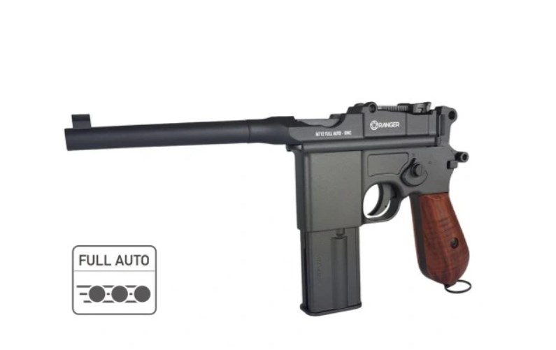 Air rifle pistol Ranger M712 BROOMHANDLE Full Auto Blowback K.4,5 BBS 19-shots KWC Air rifle pistol Ranger M712 BROOMHANDLE Full Auto Blowback K.4,5 BBS 19-shots KWC