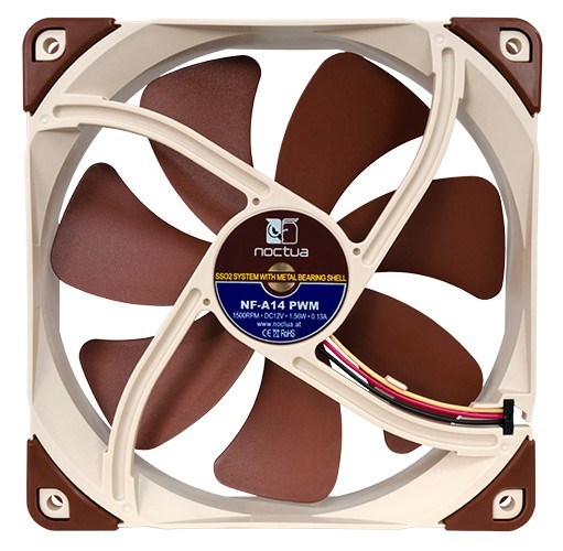 Noctua NF-A14 PWM Computer case Fan 14 cm Brown Noctua NF-A14 PWM Computer case Fan 14 cm Brown