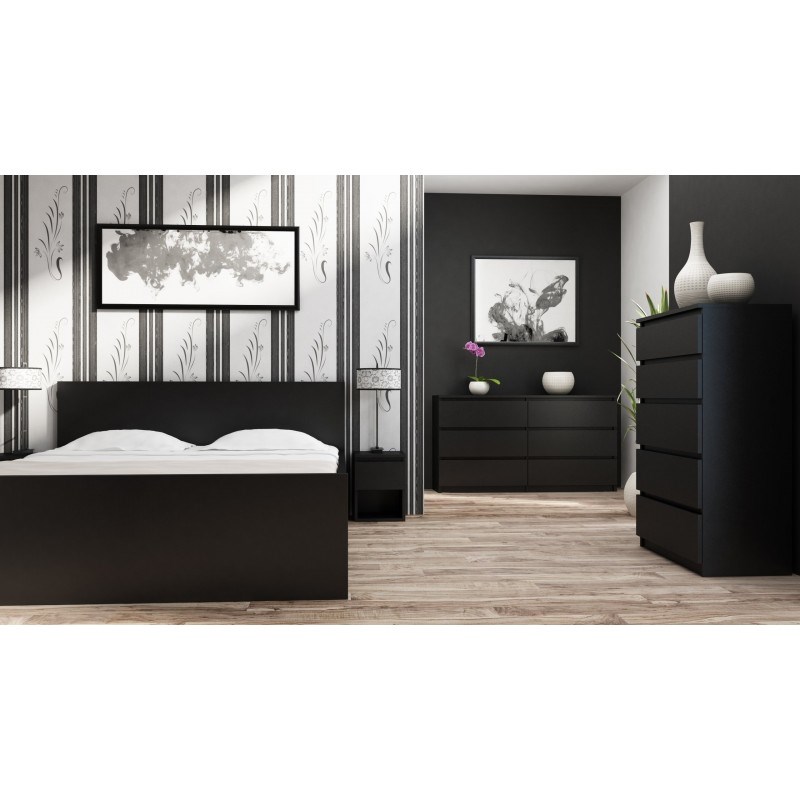 Topeshop M6 140 CZAR 2X3 chest of drawers Topeshop M6 140 CZAR 2X3 chest of drawers