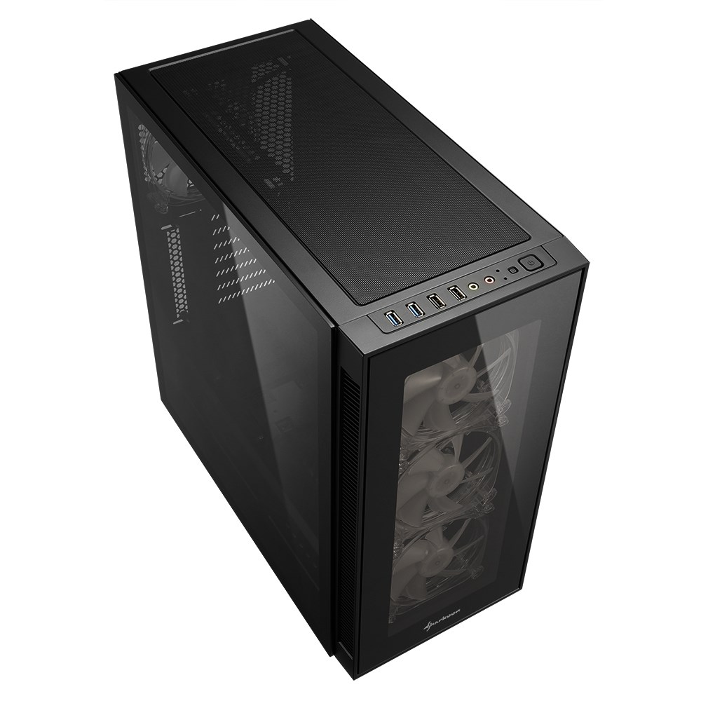 Sharkoon TG5 Pro RGB Midi Tower Black Sharkoon TG5 Pro RGB Midi Tower Black