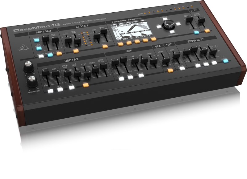 Behringer Deepmind 12D Analog synthesizer Black Behringer Deepmind 12D Analog synthesizer Black