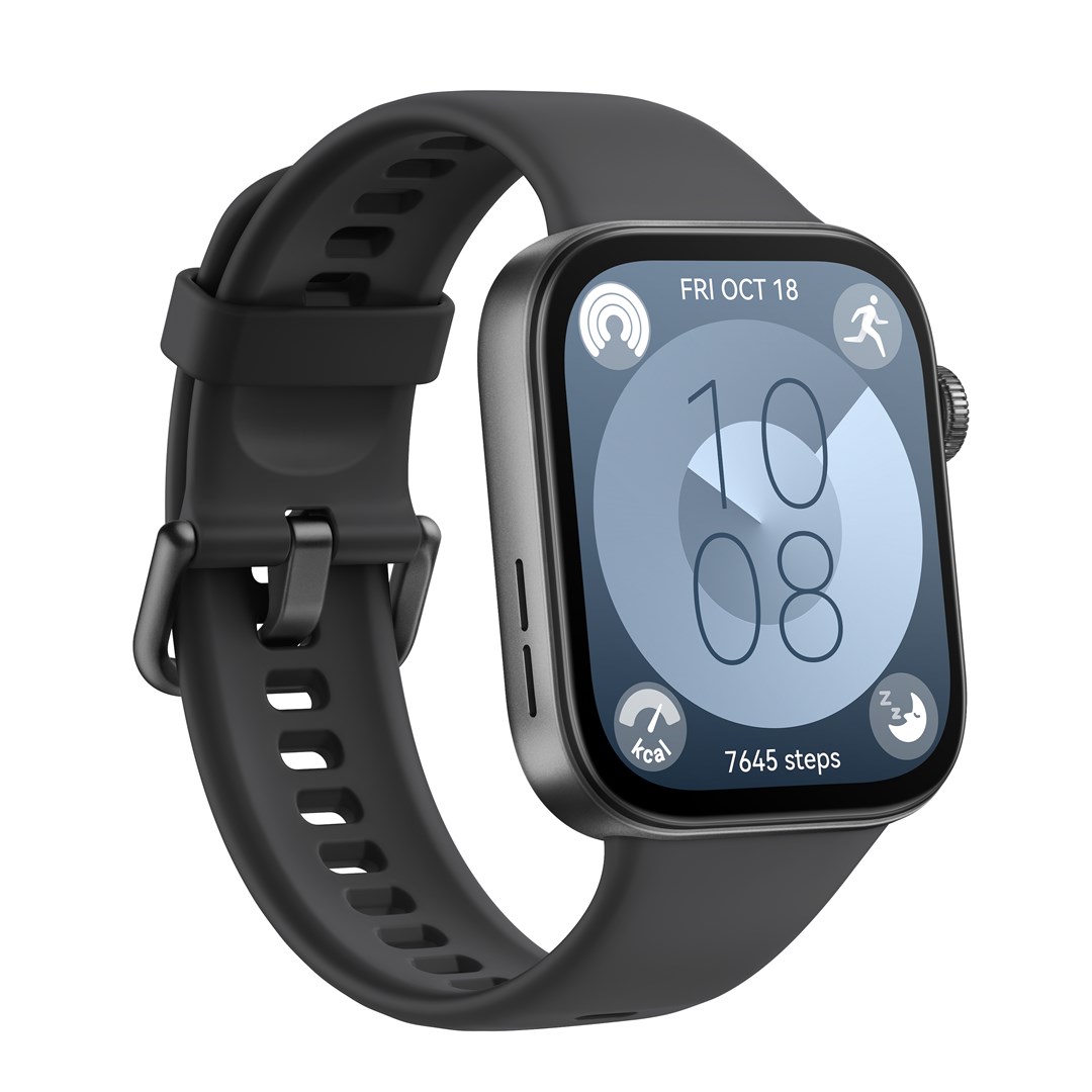 Huawei WATCH Fit 3 4.62 cm (1.82") AMOLED 43.2 mm Digital 408 x 480 pixels Touchscreen Black Wi-Fi GPS (satellite) Huawei WATCH Fit 3 4.62 cm (1.82") AMOLED 43.2 mm Digital 408 x 480 pixels Touchscreen Black Wi-Fi GPS (satellite)