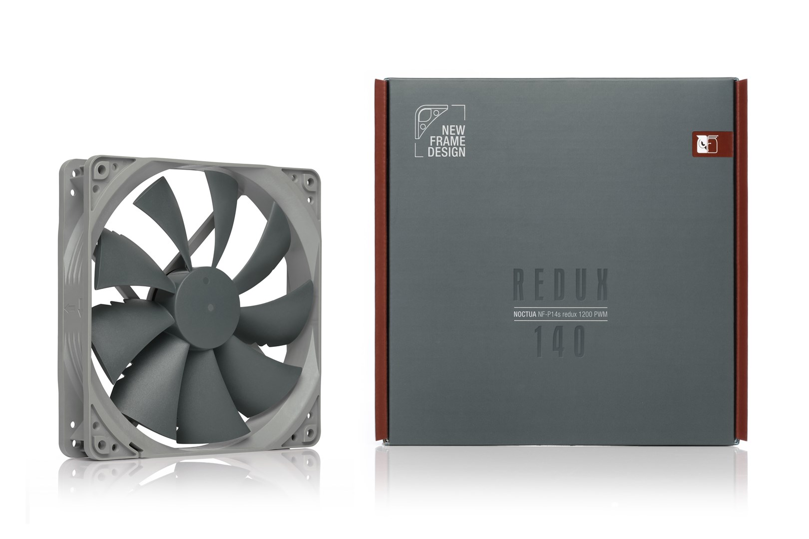 Noctua NF-P14S REDUX-1200 PWM computer cooling system Computer case Fan 14 cm Grey Noctua NF-P14S REDUX-1200 PWM computer cooling system Computer case Fan 14 cm Grey