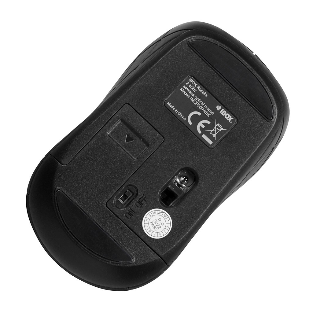 iBOX i009W Rosella wireless optical mouse, grey iBOX i009W Rosella wireless optical mouse, grey