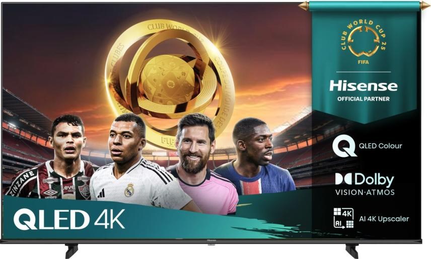 Hisense 55E7Q 139.7 cm (55") 4K Ultra HD Smart TV Wi-Fi Black Hisense 55E7Q 139.7 cm (55") 4K Ultra HD Smart TV Wi-Fi Black