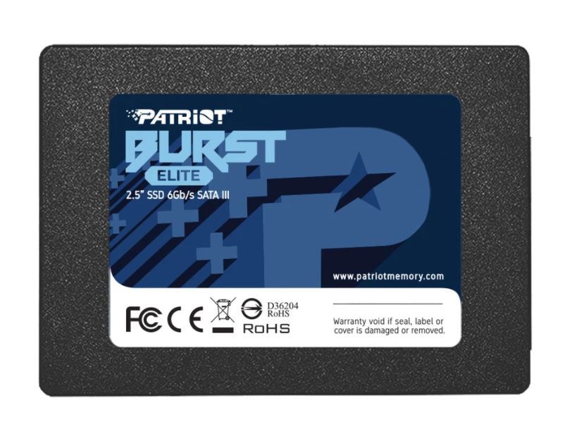 Patriot Memory BURST Elite 2.5" 2.5" 480 GB Serial ATA III Patriot Memory BURST Elite 2.5" 2.5" 480 GB Serial ATA III