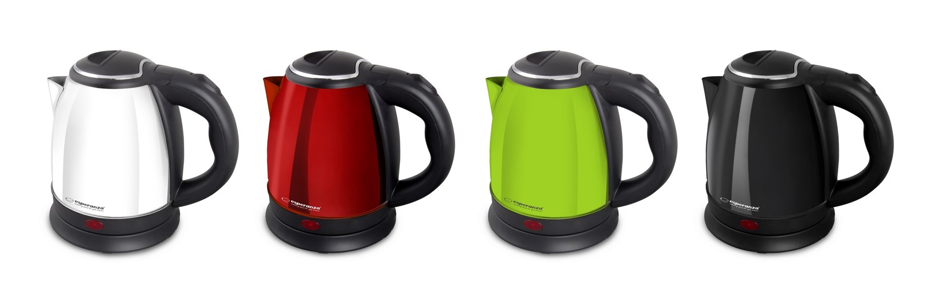 Esperanza EKK128R electric kettle Parana 1 L Black,Red 1350 W Esperanza EKK128R electric kettle Parana 1 L Black,Red 1350 W