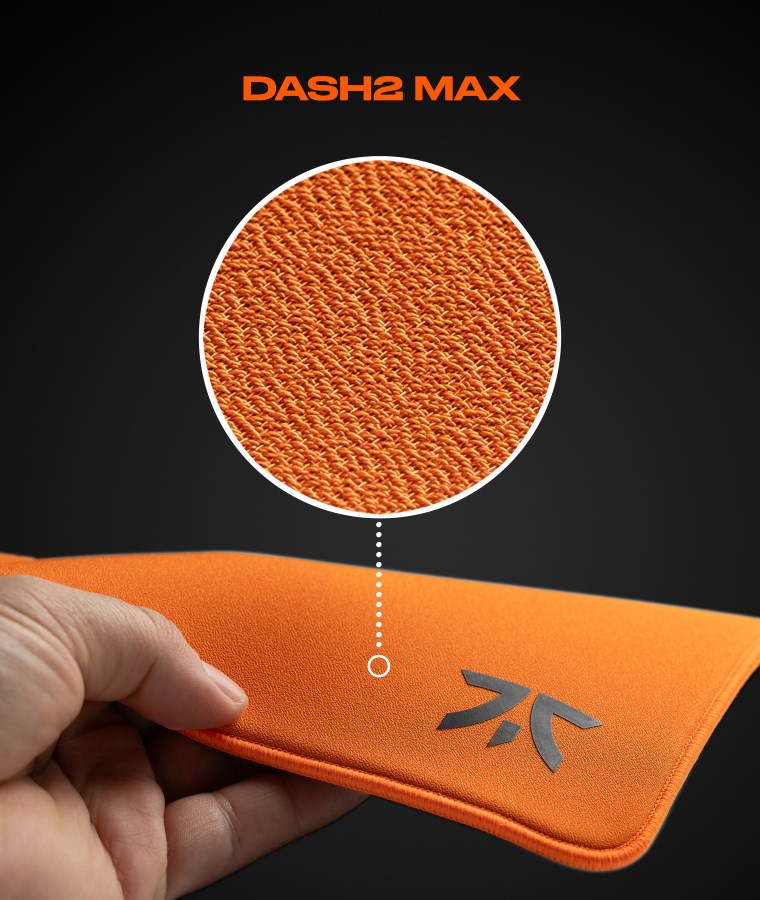 Fnatic DASH2 MAX Gaming mouse pad Orange Fnatic DASH2 MAX Gaming mouse pad Orange