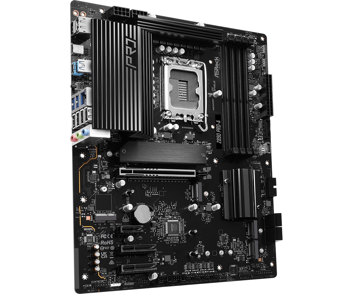 ASRock Z890 Pro-A Intel Z890 LGA 1851 (Socket V1) ATX motherboard ASRock Z890 Pro-A Intel Z890 LGA 1851 (Socket V1) ATX motherboard