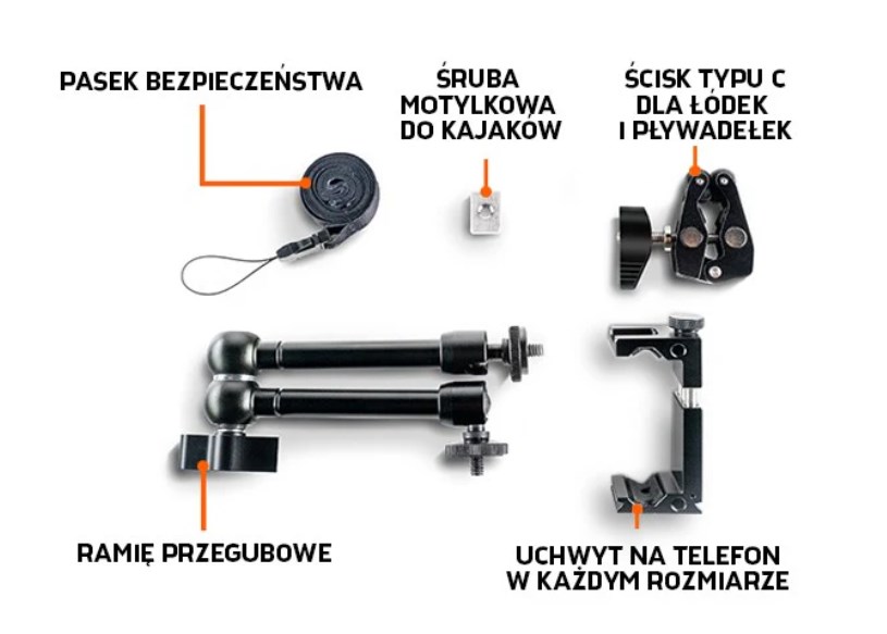Deeper Smartphone Mount for Kayak and Boat Deeper Smartphone Mount for Kayak and Boat