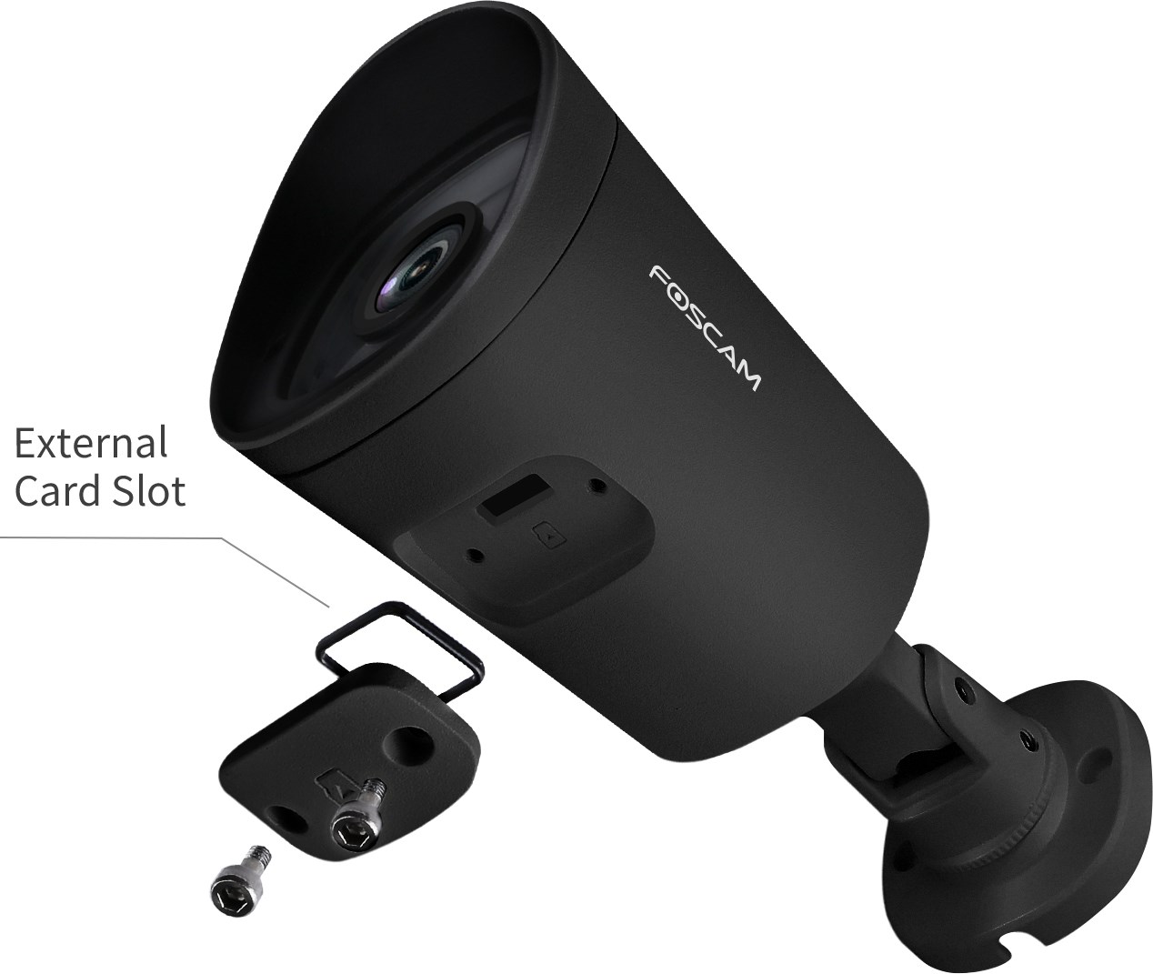 Foscam G4EP Bullet IP security camera Outdoor 2560 x 1440 pixels Ceiling/wall Foscam G4EP Bullet IP security camera Outdoor 2560 x 1440 pixels Ceiling/wall