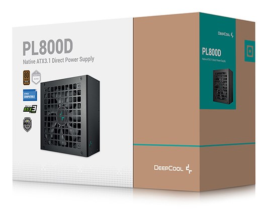 DeepCool PL800D power supply unit 800 W 20+4 pin ATX ATX Black DeepCool PL800D power supply unit 800 W 20+4 pin ATX ATX Black
