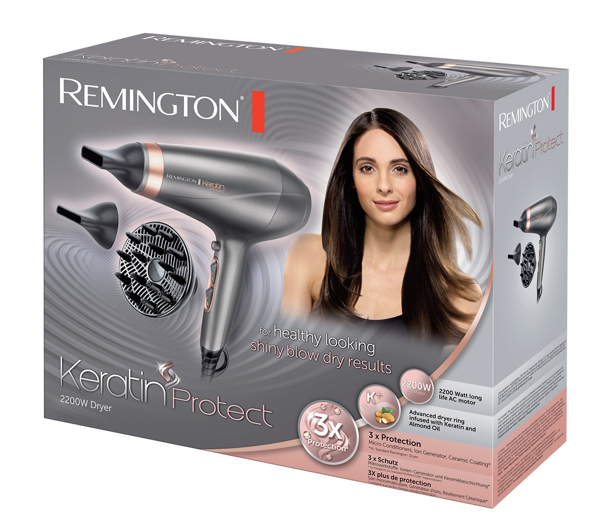 Remington AC8820 Silver 2200 W Remington AC8820 Silver 2200 W