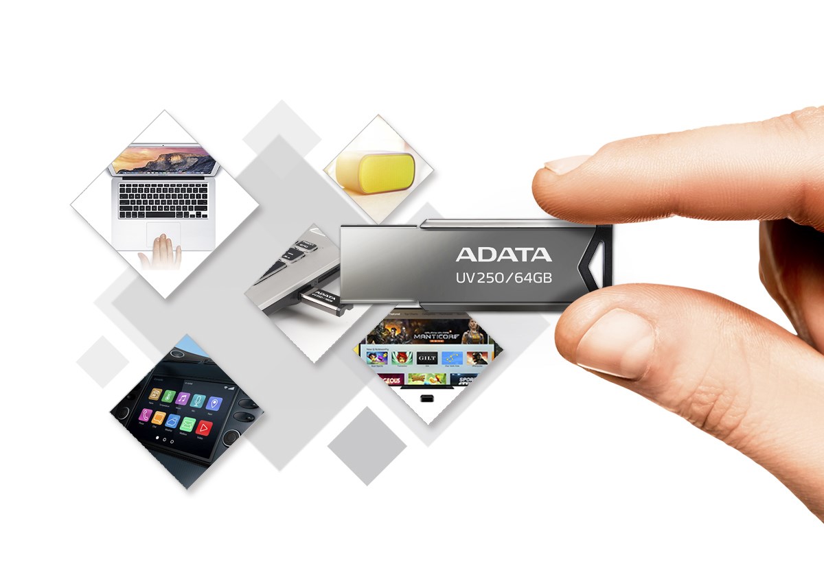 ADATA UV250 USB flash drive 32 GB USB Type-A 2.0 Silver ADATA UV250 USB flash drive 32 GB USB Type-A 2.0 Silver