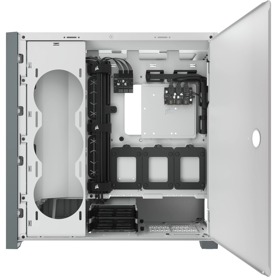 Corsair iCUE 5000X RGB Midi Tower White Corsair iCUE 5000X RGB Midi Tower White