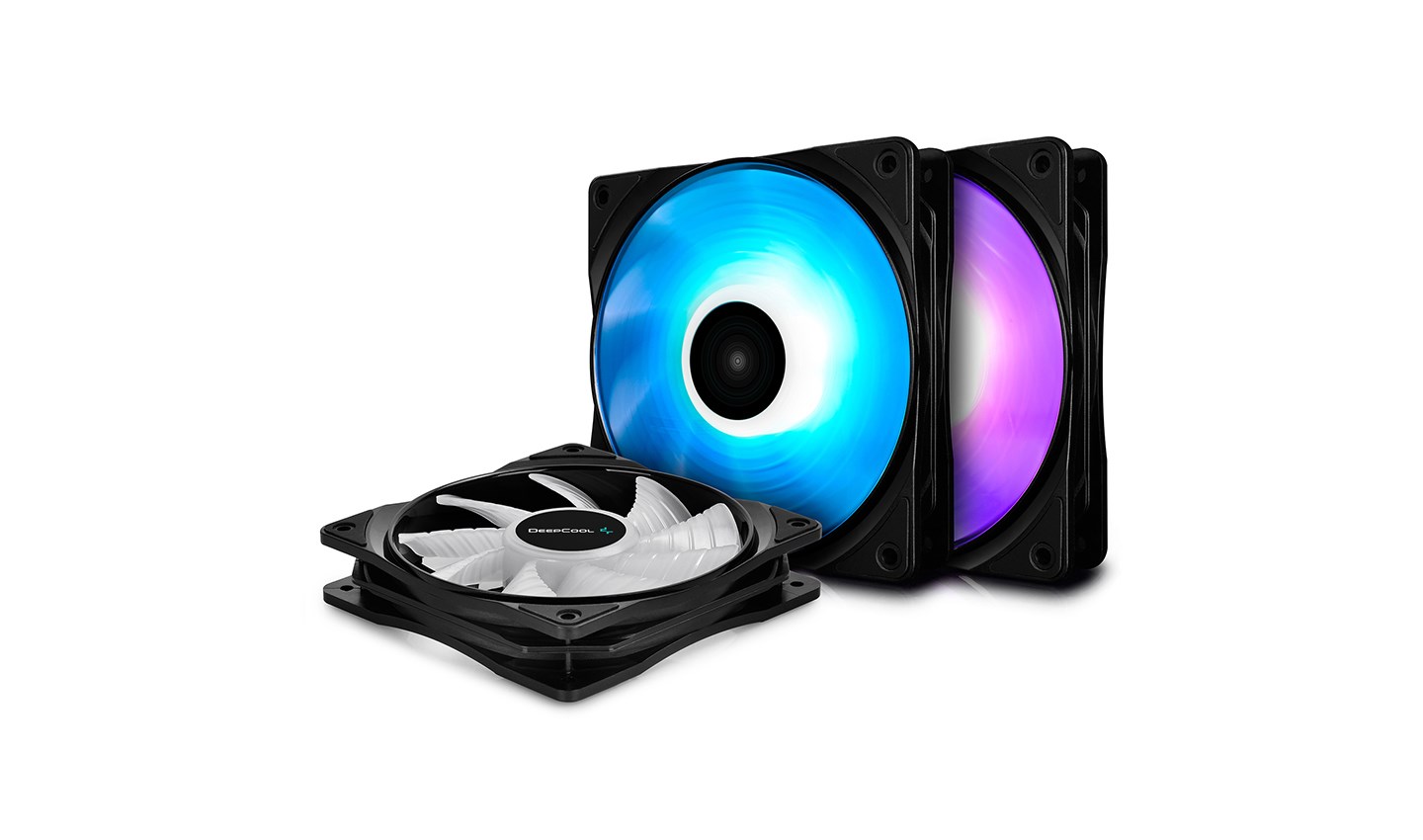 DeepCool RF120-3in1 Computer case Fan 12 cm Black 3 pc(s) DeepCool RF120-3in1 Computer case Fan 12 cm Black 3 pc(s)