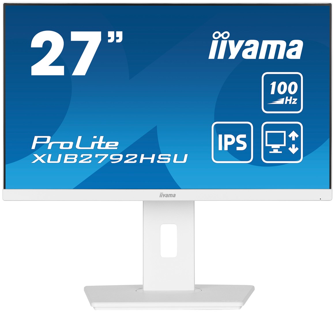 iiyama ProLite 27” IPS technology panel with height adjustable stand and 100Hz refresh rate iiyama ProLite 27” IPS technology panel with height adjustable stand and 100Hz refresh rate