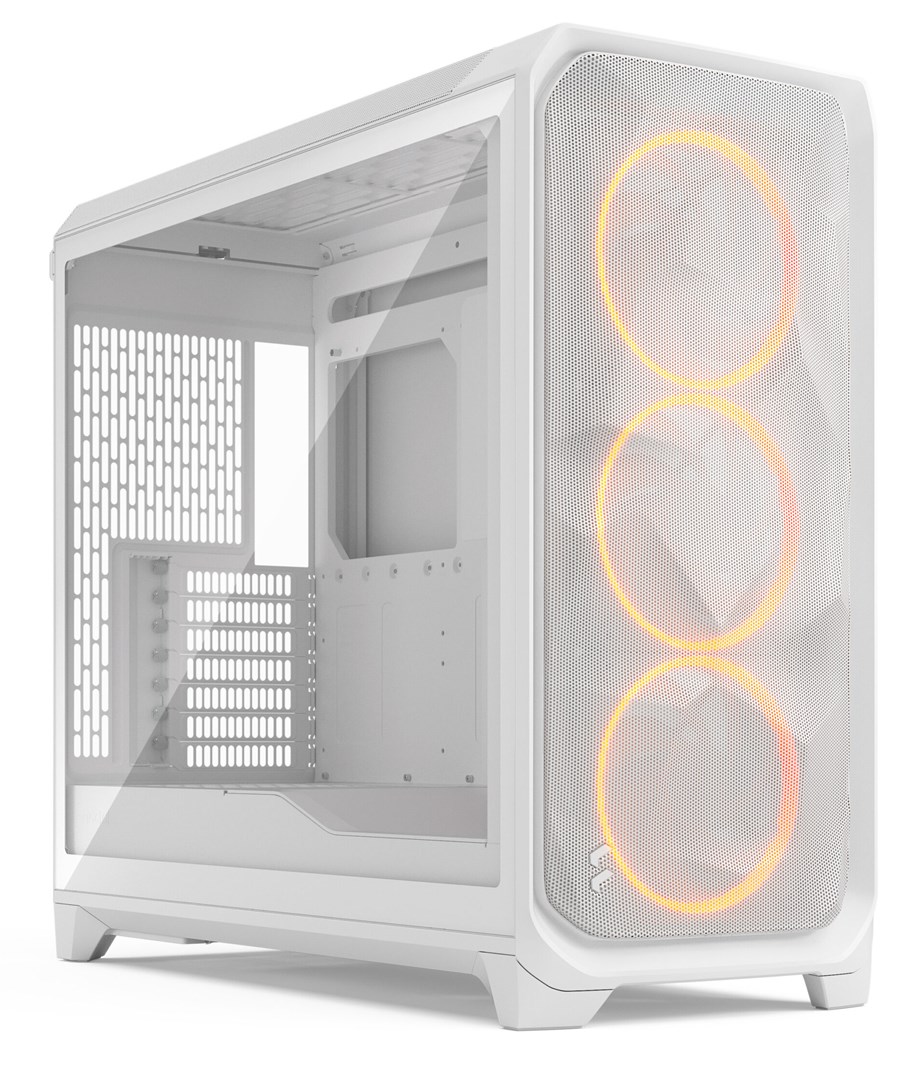 Fractal Design Meshify 3 XL White RGB TG Clear Tint Fractal Design Meshify 3 XL White RGB TG Clear Tint