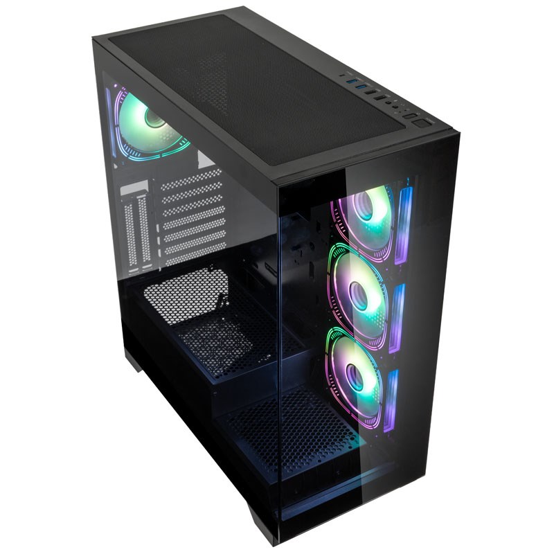 Kolink Unity Peak ARGB Midi-Tower Showcase, Tempered Glass - black Kolink Unity Peak ARGB Midi-Tower Showcase, Tempered Glass - black