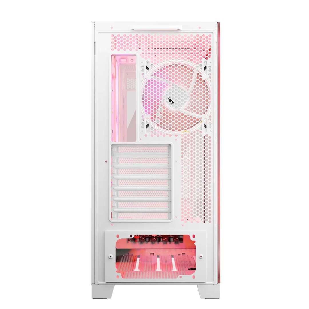 Modecom Volcano SPACE APEX ARGB MIDI Midi Tower White Modecom Volcano SPACE APEX ARGB MIDI Midi Tower White