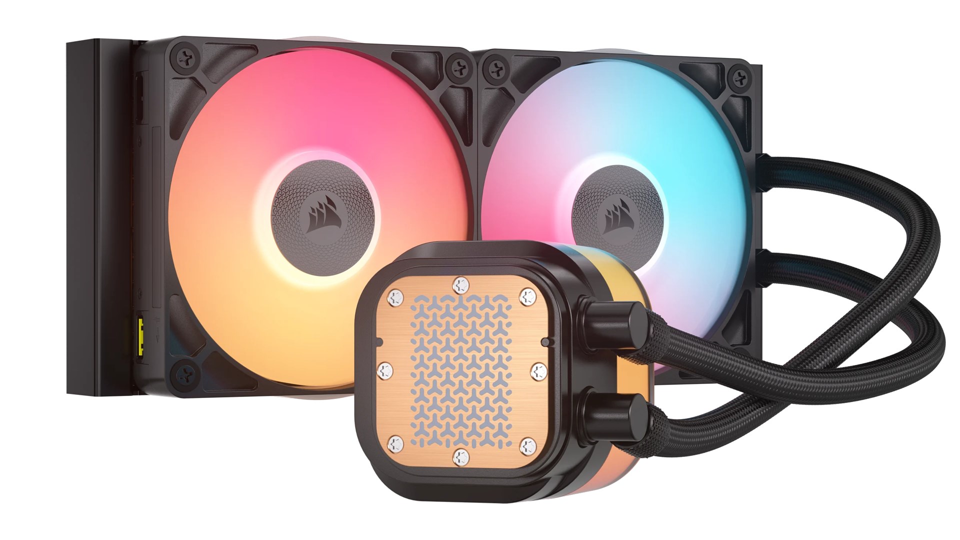 Corsair iCUE LINK TITAN 240 RX LCD Processor Air cooler 12 cm Black 1 pc(s) Corsair iCUE LINK TITAN 240 RX LCD Processor Air cooler 12 cm Black 1 pc(s)