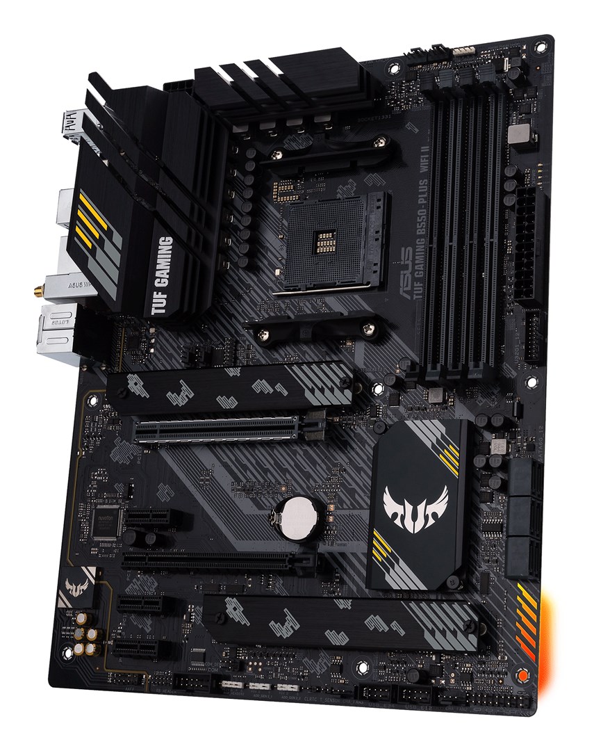 ASUS TUF GAMING B550-PLUS WIFI II AMD B550 Socket AM4 ATX ASUS TUF GAMING B550-PLUS WIFI II AMD B550 Socket AM4 ATX