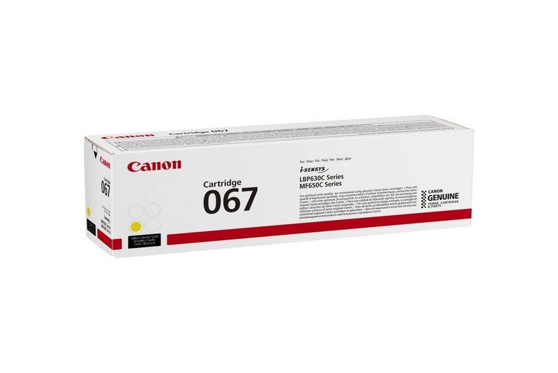 Canon 067 toner cartridge 1 pc(s) Original Yellow Canon 067 toner cartridge 1 pc(s) Original Yellow
