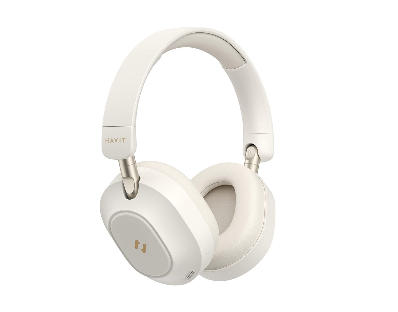 Havit H668BT - BT cordless headphones, beige Havit H668BT - BT cordless headphones, beige