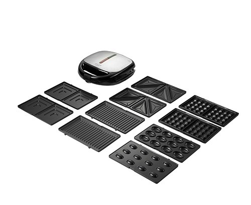 Adler AD 3040 sandwich maker 1200 W Black, Grey Adler AD 3040 sandwich maker 1200 W Black, Grey