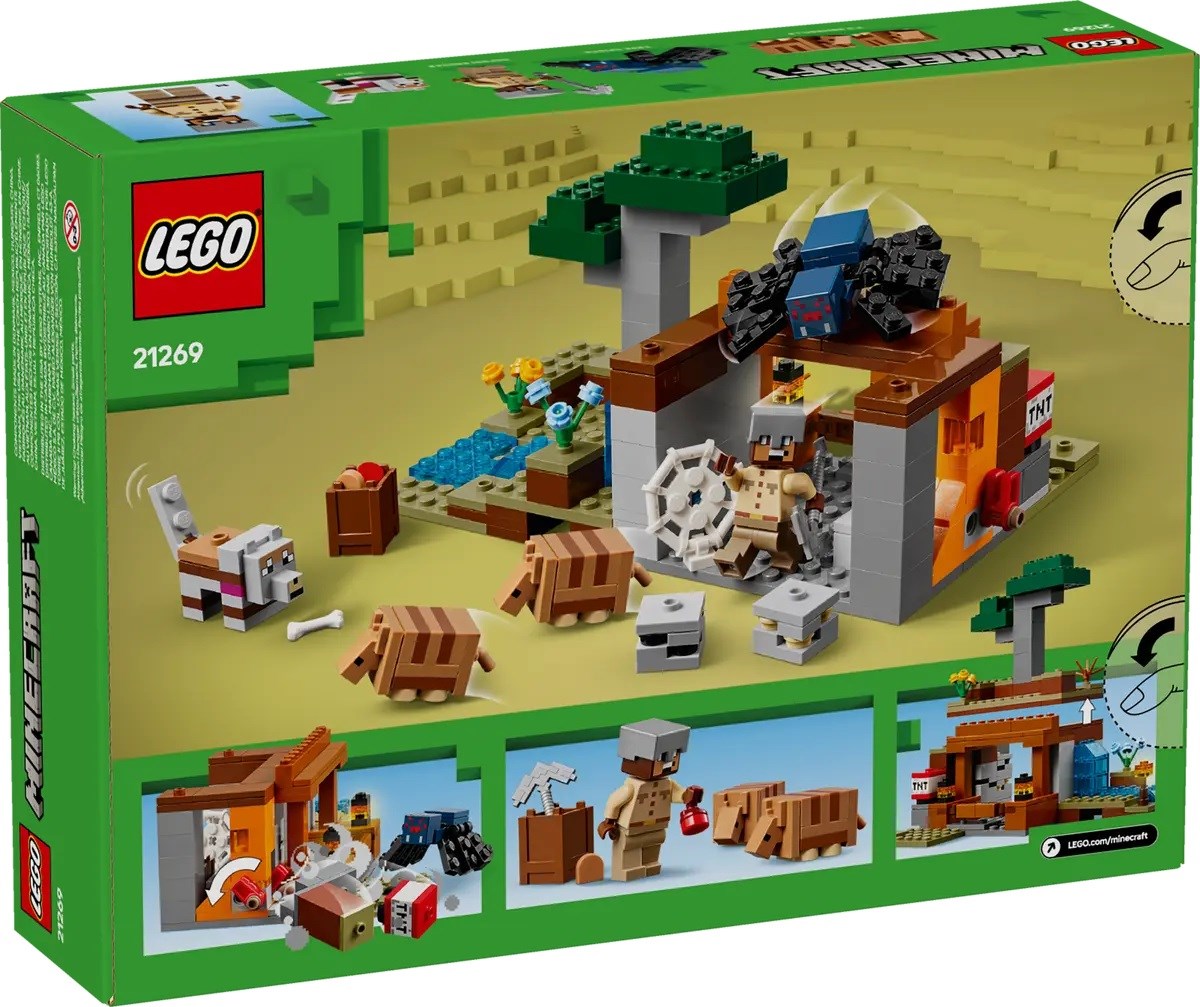 LEGO MINECRAFT 21269 The Armadillo Mine Expedition LEGO MINECRAFT 21269 The Armadillo Mine Expedition