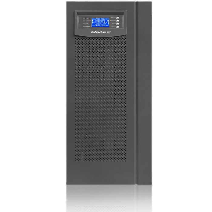 Qoltec 53982 UPS | On-line | Pure Sine Wave | 6kVA | 4.8kW | LCD | USB Qoltec 53982 UPS | On-line | Pure Sine Wave | 6kVA | 4.8kW | LCD | USB