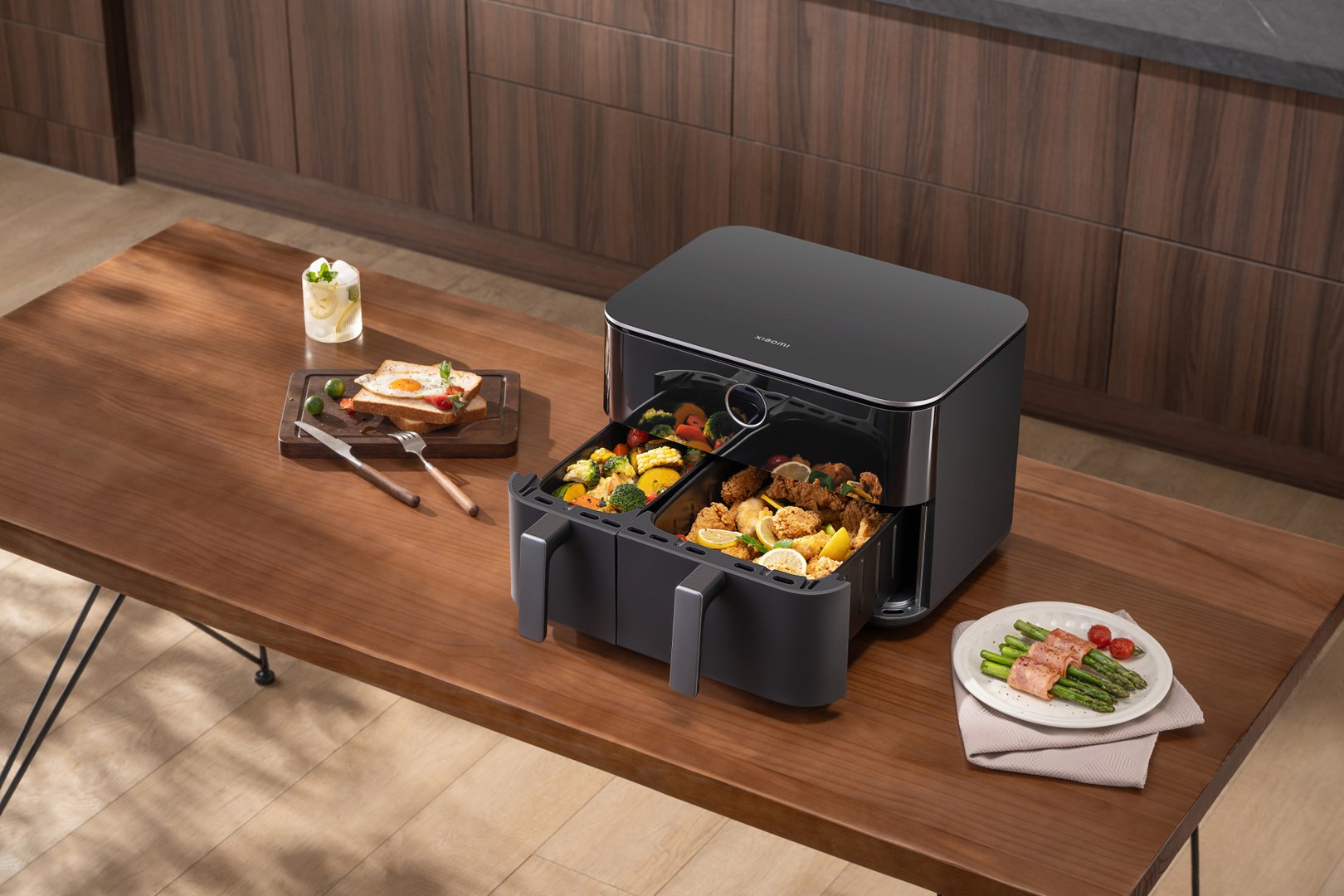 Xiaomi MAF-D1001 Double 10 L Stand-alone 2700 W Hot air fryer Black Xiaomi MAF-D1001 Double 10 L Stand-alone 2700 W Hot air fryer Black