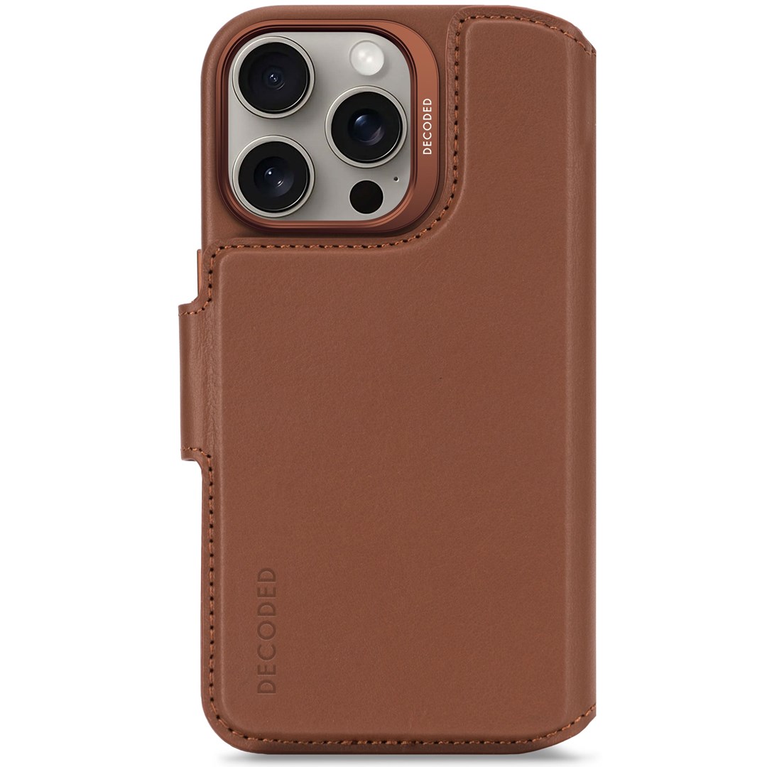 Decoded Leather Detachable Wallet mobile phone case 16 cm (6.3") Wallet case Brown Decoded Leather Detachable Wallet mobile phone case 16 cm (6.3") Wallet case Brown