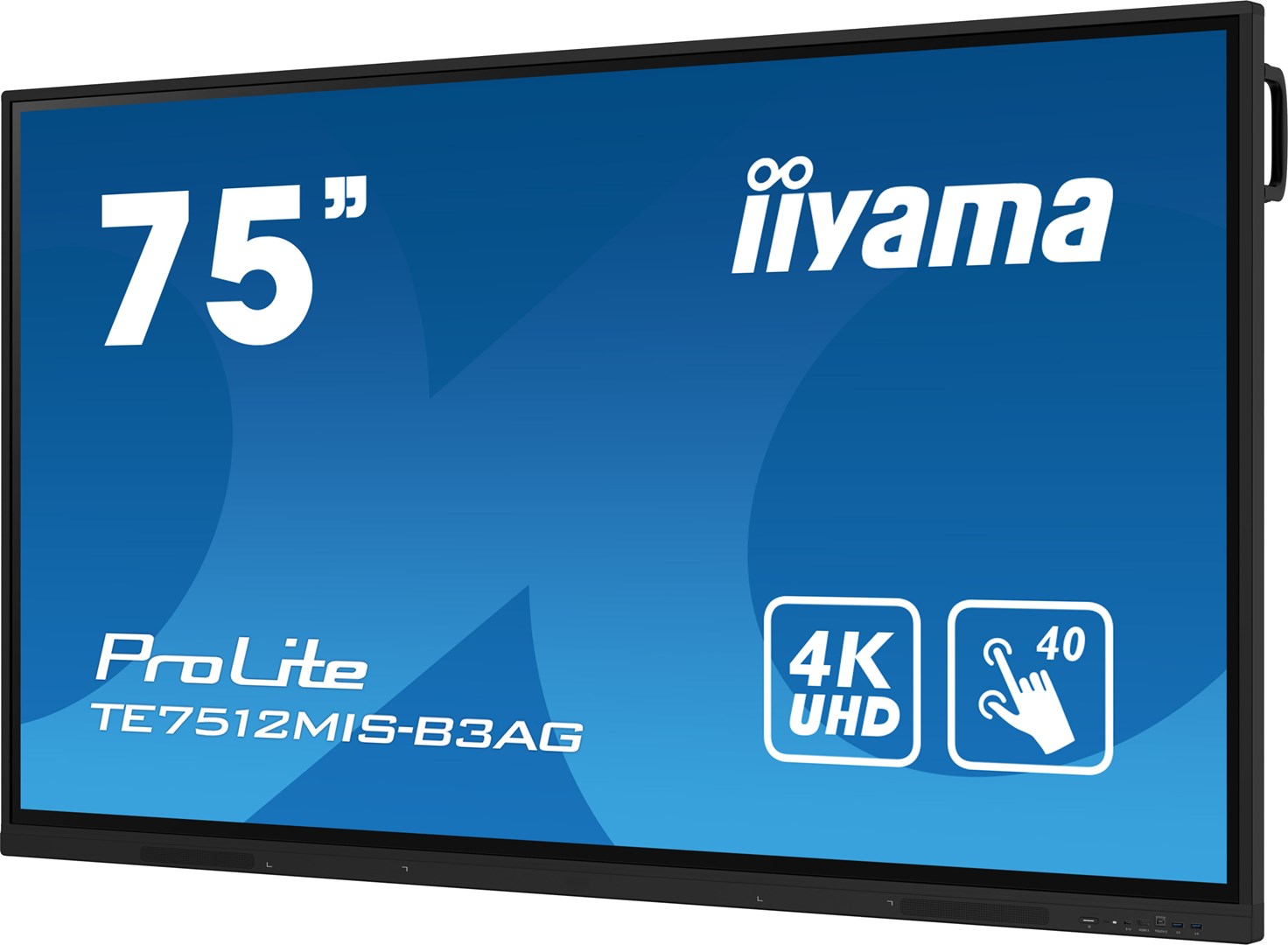 iiyama 75" Interactive 4K UHD Touchscreen elevating interactive collaboration iiyama 75" Interactive 4K UHD Touchscreen elevating interactive collaboration