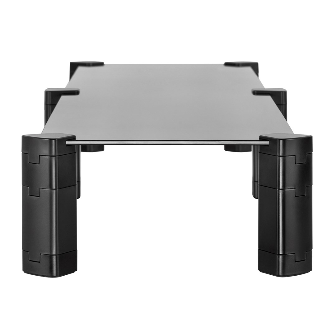 Dual Monitor Stand - Double Maclean, max. 20kg, tempered glass, (1029x285x127mm), MC-936 Dual Monitor Stand - Double Maclean, max. 20kg, tempered glass, (1029x285x127mm), MC-936