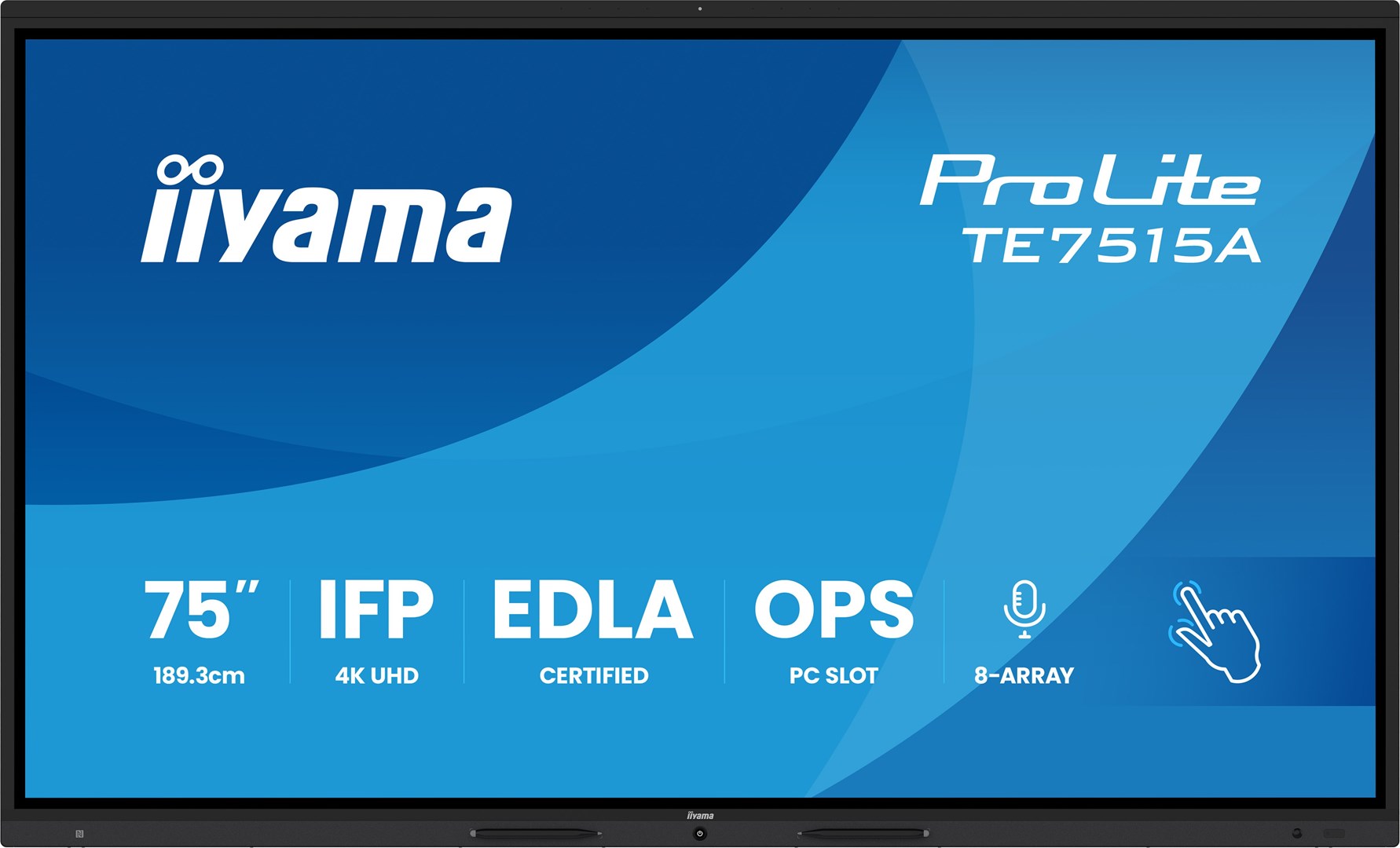 iiyama 75" 4K UHD Google EDLA Certified IFP Interactive Display – Where Design Meets Performance iiyama 75" 4K UHD Google EDLA Certified IFP Interactive Display – Where Design Meets Performance