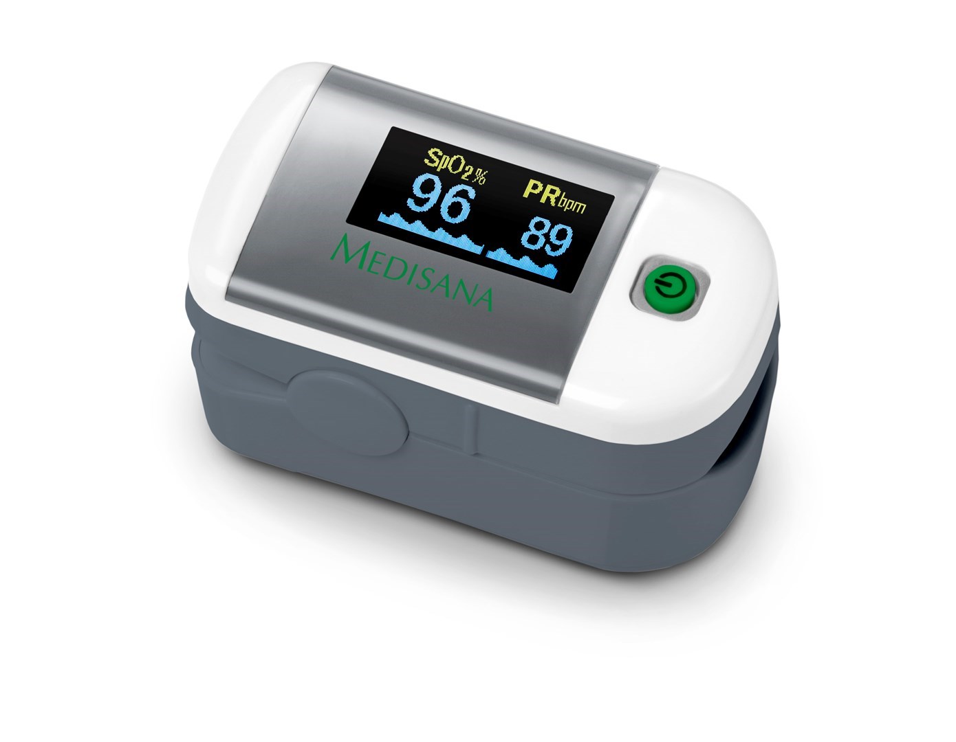 Medisana PM 100 heart rate monitor Finger Silver, White Medisana PM 100 heart rate monitor Finger Silver, White