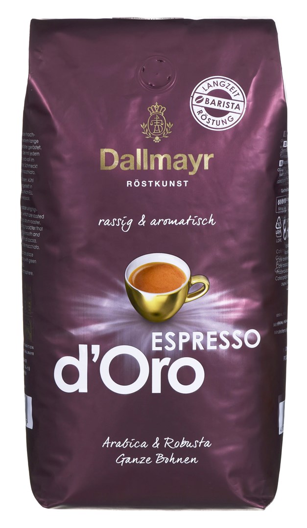 Coffee beans Dallmayr Espresso d'Oro 1 kg Coffee beans Dallmayr Espresso d'Oro 1 kg