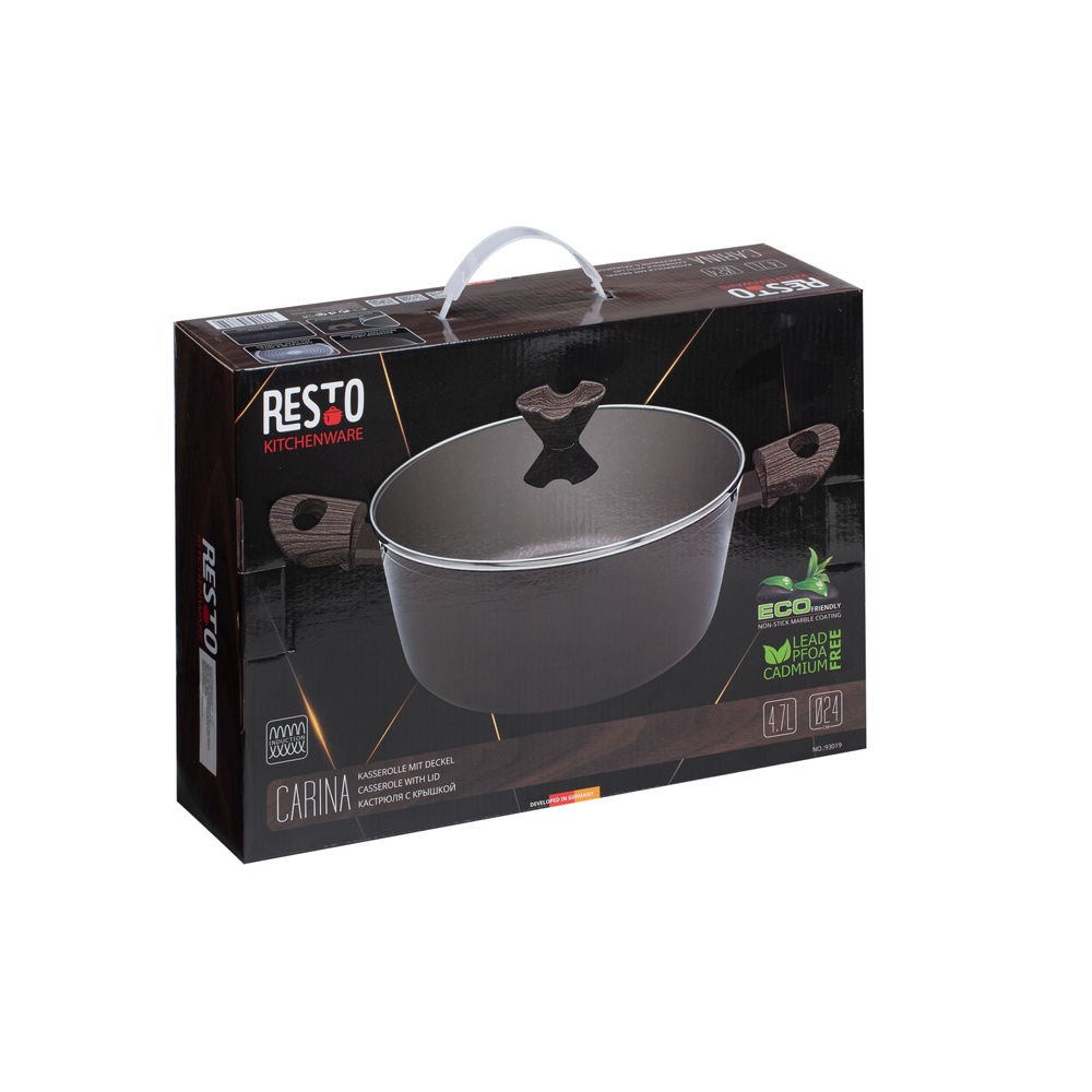 Resto Kitchenware Carina 4.7 L Round Bordeaux Resto Kitchenware Carina 4.7 L Round Bordeaux