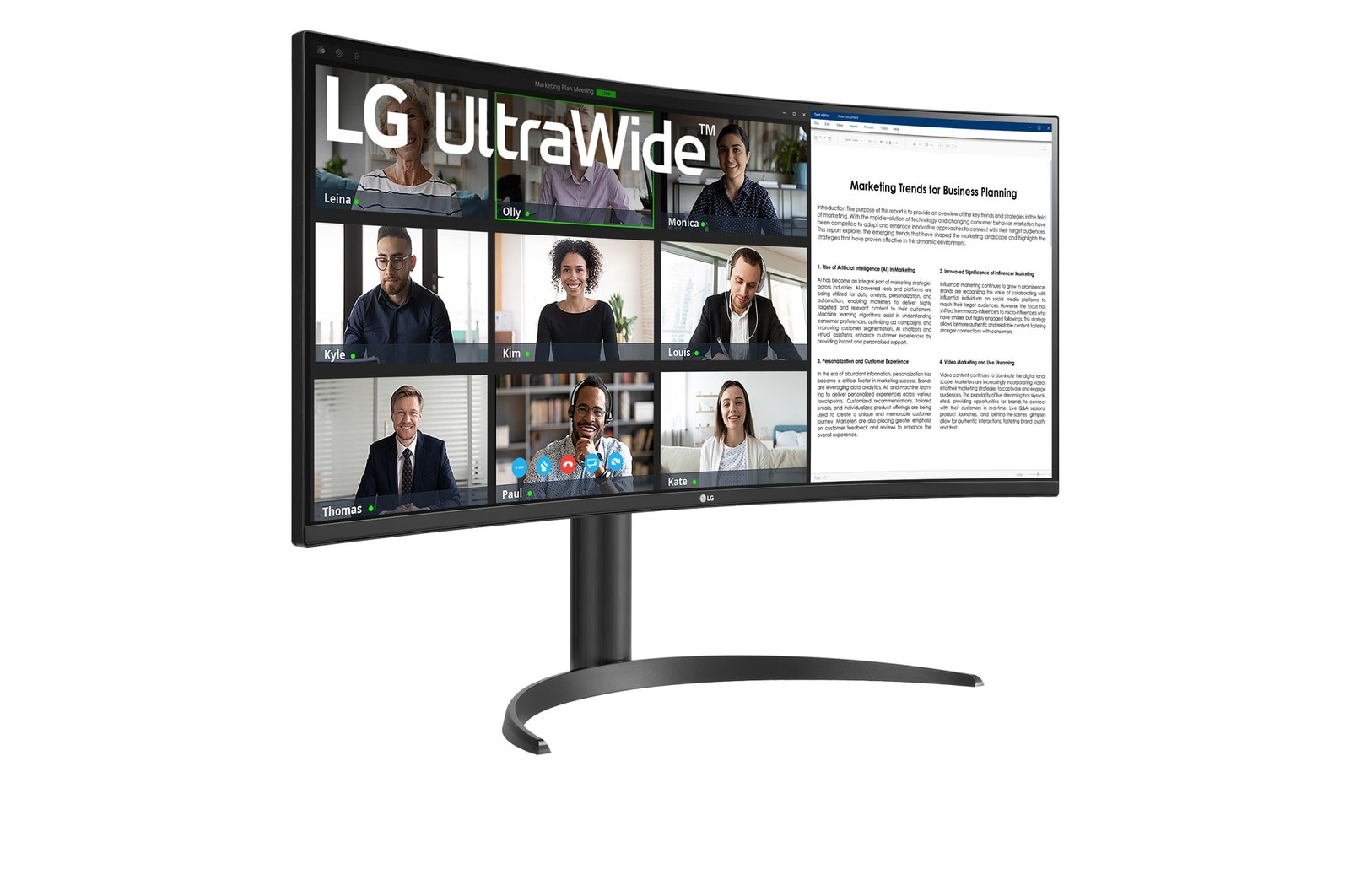 LG 34WR50QK-B computer monitor 86.4 cm (34") 3440 x 1440 pixels Wide Quad HD Black LG 34WR50QK-B computer monitor 86.4 cm (34") 3440 x 1440 pixels Wide Quad HD Black