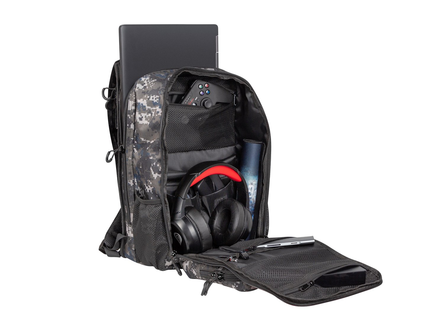 GENESIS PALLAD 450 CAMO LITE LAPTOP BACKPACK 15.6" GENESIS PALLAD 450 CAMO LITE LAPTOP BACKPACK 15.6"