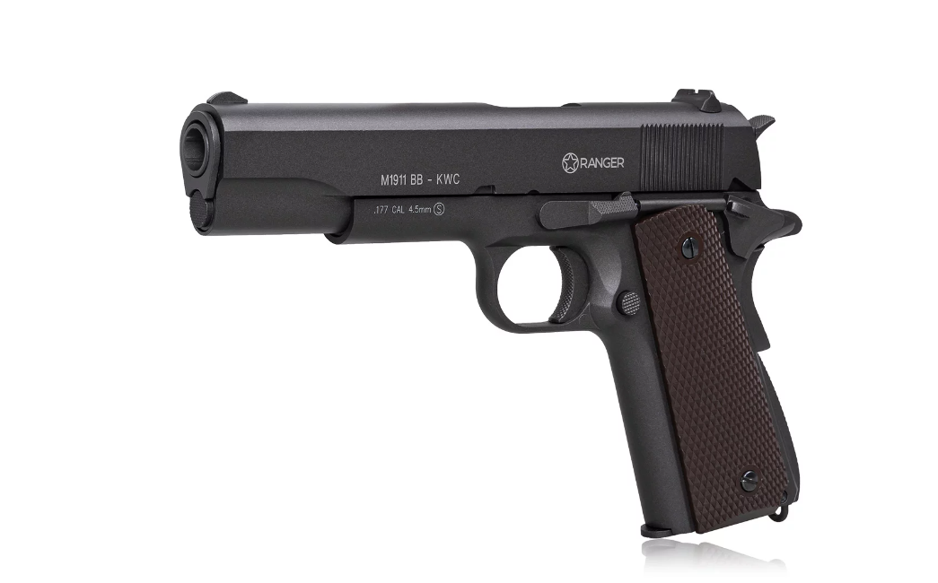 Air rifle Air rifle Ranger M1911 BB KWC Kal. 4,5 BBS Blow Back 17 Strz. Full Metal Co2 Air rifle Air rifle Ranger M1911 BB KWC Kal. 4,5 BBS Blow Back 17 Strz. Full Metal Co2