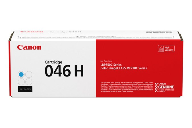 Canon 046 H High Capacity cyan toner Canon 046 H High Capacity cyan toner