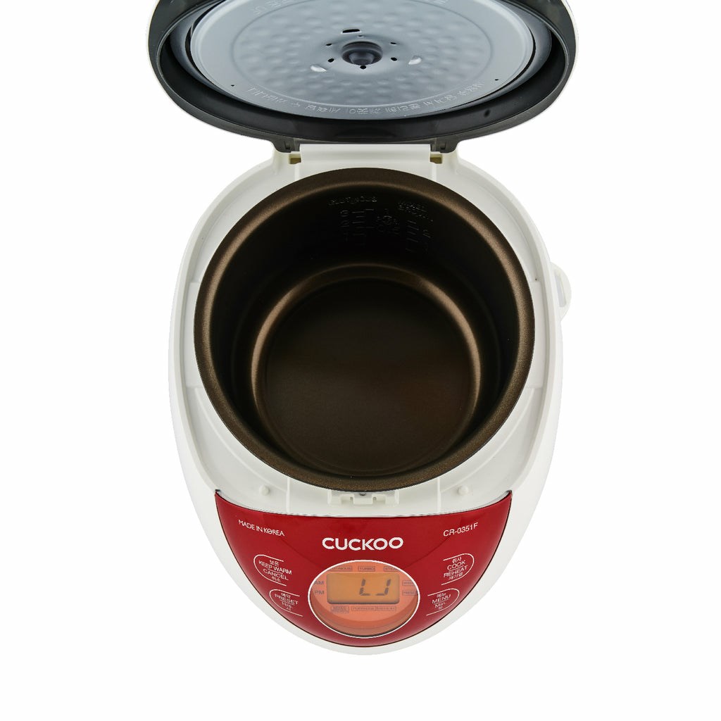 Cuckoo CR-0351F RED rice cooker 0.54 L 425 W Red, White Cuckoo CR-0351F RED rice cooker 0.54 L 425 W Red, White