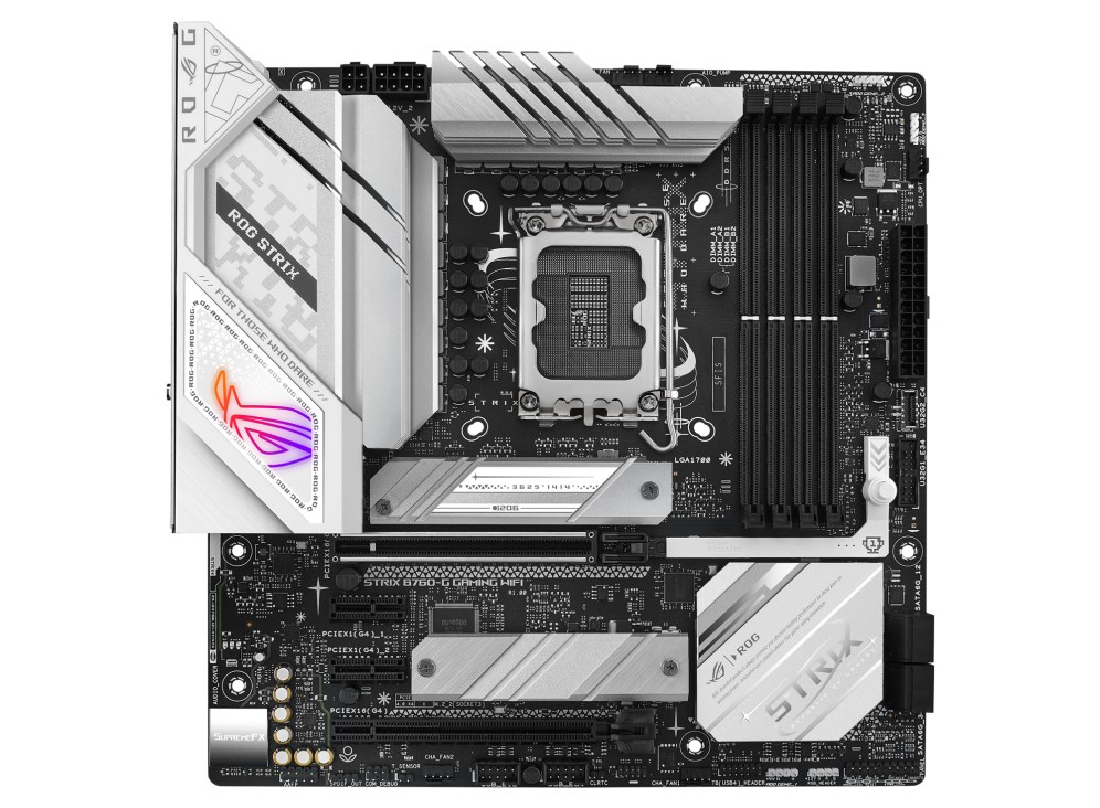 ASUS ROG STRIX B760-G GAMING WIFI Intel B760 LGA 1700 micro ATX ASUS ROG STRIX B760-G GAMING WIFI Intel B760 LGA 1700 micro ATX