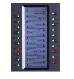 Grandstream Networks GXP2200EXT IP add-on module Black 20 buttons Grandstream Networks GXP2200EXT IP add-on module Black 20 buttons