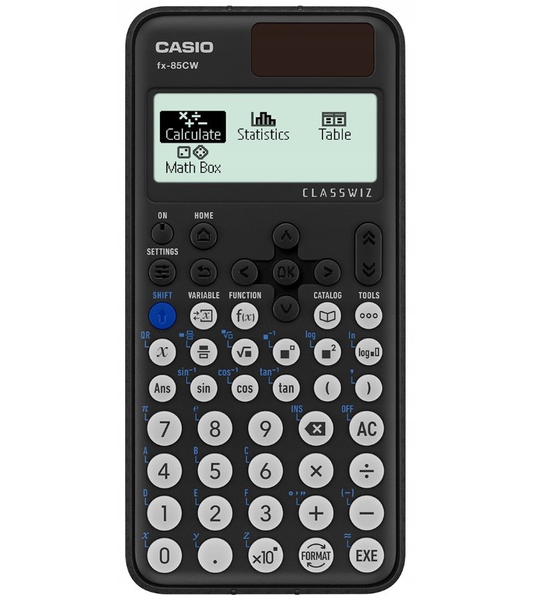 CASIO CALCULATOR FX-85CW TECHNICAL AND SCIENTIFIC BOX. Calculator recommended for high school and college students, for office work. Black. CASIO CALCULATOR FX-85CW TECHNICAL AND SCIENTIFIC BOX. Calculator recommended for high school and college students, for office work. Black.