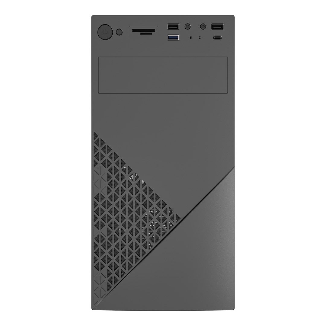 Gembird CCC-FC-K170-600W Office computer case Fornax K170, mATX, black + 600W 80PLUS bronze PSU Gembird CCC-FC-K170-600W Office computer case Fornax K170, mATX, black + 600W 80PLUS bronze PSU