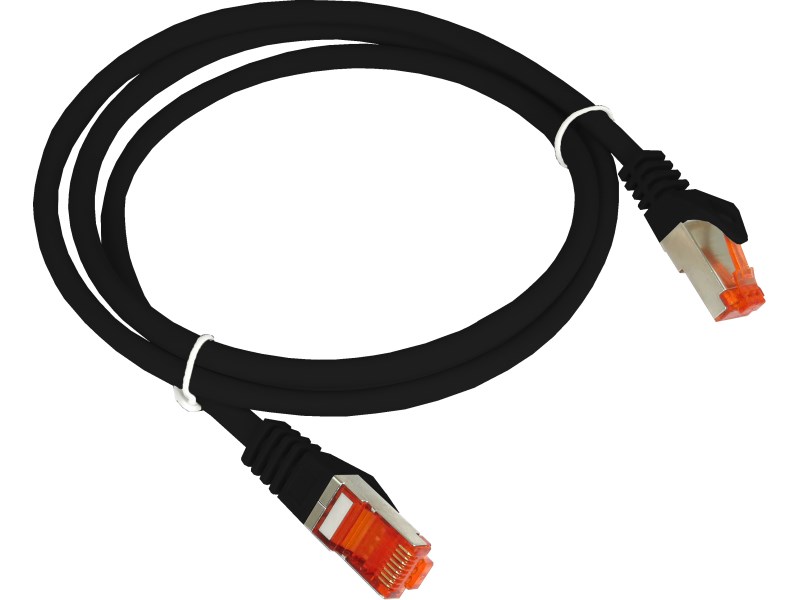 AVIZIO KKS6CZA1.0 networking cable Black 1 m Cat6 F/UTP (FTP) AVIZIO KKS6CZA1.0 networking cable Black 1 m Cat6 F/UTP (FTP)